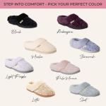 Dearfoams Women's Claire Cable Knit Clog Slippers