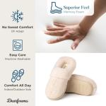 Dearfoams Women's Claire Cable Knit Clog Slippers