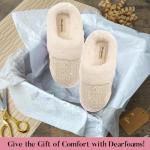 Dearfoams Women's Claire Cable Knit Clog Slippers