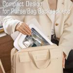 Chic Small Clear Makeup Bag and Organizer