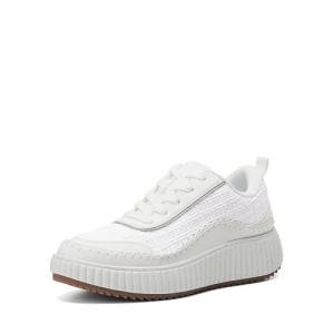 Chic White Chunky Platform Sneakers for Women