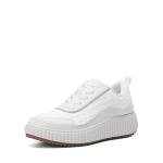 Chic White Chunky Platform Sneakers for Women