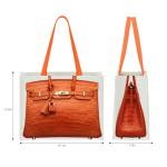 Chic Canvas Tote with Luxury-Inspired Print