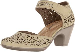 Easy Spirit Women's Cindie Dress Pump, Natural Nubuck, 9.5 W US