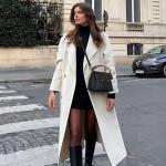 BOSTANTEN Small Crossbody Bags for Women Trendy Top Handle Shoulder Purse Vegan Leather Handbags with Flap Black