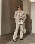 JW PEI Women's Beige Gabbi Ruched Hobo Bag
