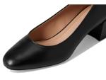 Cole Haan Women's Go-to Shayla Block Heel Pump, Black Leather, 10-B US