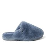 Fireside by Dearfoams Women's Shelly Beach All Over Shearling Easy On/Off Scuff Sandal, Flintstone, 8