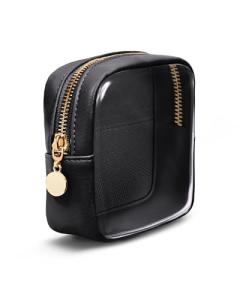 Wandering Nature Clear Vegan Leather Makeup Bag