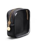Wandering Nature Clear Vegan Leather Makeup Bag