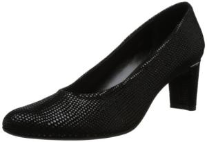 VANELi Women's Black E-Print Dress Pumps, Size 7