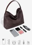 Luxury Suede Woven Hobo Bag Trendy Suede Tote Bags For Women Women’s Shoulder Purse For Travel Work Fall Winter 2025