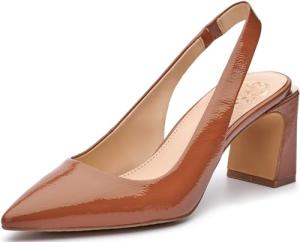 Vince Camuto Women's Hamden Slingback Pump, Tawny Birch, 7.5