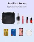 Wandering Nature Clear Vegan Leather Makeup Bag