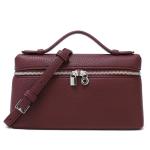 Rejolly Crossbody Bag for Women Small Top-Handle Pouch Purse Designer Shoulder Handbag Quiet Luxury Leather Trendy Purse Burgandy