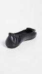Tory Burch Minnie Travel Ballet Flats in Black