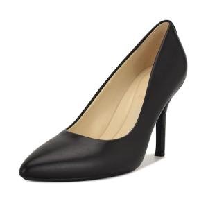 Nine West Women's Fifth9x9 Pump, Black Leather, 10