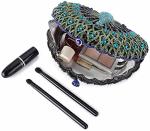 MOSSMON Peacock Luxury Rhinestone Crystal Evening Clutch Bag Sparkly Bride Wedding Party Purses for Women