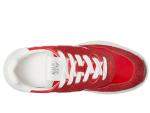 Steve Madden Women's Burst Sneaker, Red Multi, 6
