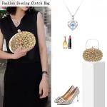Crbeqabe Rhinestone Evening Clutch Purses for Women Wedding Clutch Party Purse Bridal Diamonds Prom Cocktail Handbags