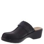 Easy Spirit Black Pine Clog for Women, Size 10
