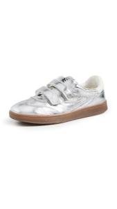 Sam Edelman Women's Talia Sneaker Soft Silver 8 Medium