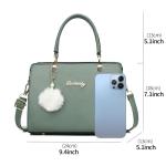 Xiaoyu Fashion Purses and Handbags for Women Ladies Small Crossbody bag Top Handle Satchel Shoulder Bags Totes (Green)