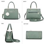 Xiaoyu Fashion Purses and Handbags for Women Ladies Small Crossbody bag Top Handle Satchel Shoulder Bags Totes (Green)