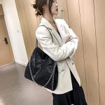 JOTHIN Large Tote Bag for Women Crossbody Bags Chain Womens Purse Designer Handbags Shoulder Bag(Black)