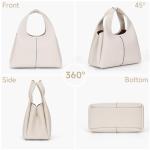 Women's Top Handle Handbag Small Satchel Bags Trendy Hobo Purse Crossbody Bag Faux Leather Shoulder Bag Satchel Purse