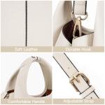 Women's Top Handle Handbag Small Satchel Bags Trendy Hobo Purse Crossbody Bag Faux Leather Shoulder Bag Satchel Purse