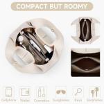 Women's Top Handle Handbag Small Satchel Bags Trendy Hobo Purse Crossbody Bag Faux Leather Shoulder Bag Satchel Purse