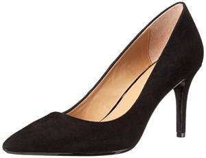 Calvin Klein Women's Gayle Pump, Black Suede, 8