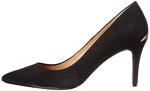 Calvin Klein Women's Gayle Pump, Black Suede, 8