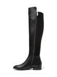Michael Kors Women's Bromley Flat Boot, Black, 8