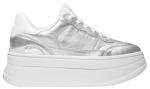 Michael Kors Women's Hayes Lace Up Sneaker, Silver, 7