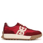 Sam Edelman Women's Langley Sneaker Deep Scarlet 10.5 Medium