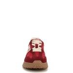 Sam Edelman Women's Langley Sneaker Deep Scarlet 10.5 Medium