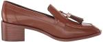 Franco Sarto Womens Donna Heeled Loafer Tobacco Brown 8.5 M