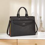 BOSTANTEN Briefcase for Women Tote Bag for 15.6 Inch Laptop Genuine Leather Handbag Work Bag