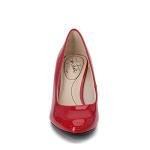 LifeStride Womens Parigi Pumps Fire Red Patent 9.5 W