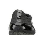 Easy Spirit womens Traveltime12 Mule, Black/Silver Patent, 9 US