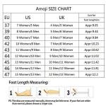 Amoji Unisex Chelsea Rain Boots Waterproof Ankle Boots Short Rainy Footwear 919 Brown 10.5 Women/8.5 Men