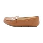 Calvin Klein Women's Lydia2 Loafer Flat, Cognac, 8
