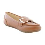 Calvin Klein Women's Lydia2 Loafer Flat, Cognac, 8