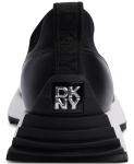 DKNY Women's Nallen Slip On Sneaker with Logo, Black, 9