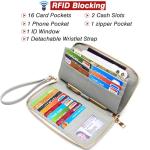 Handbags for Women Large Tote Shoulder Bags Top Handle Satchel Purses Wallet set 2pcs Grey