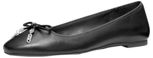Michael Kors Women's Nori Flex Flat, Black, 8