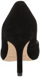Marc Fisher Women's Tuscany Pump, Black Suede, 9