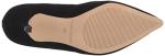 Marc Fisher Women's Tuscany Pump, Black Suede, 9